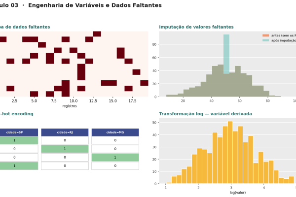 Engenharia de Variáveis e Dados Faltantes